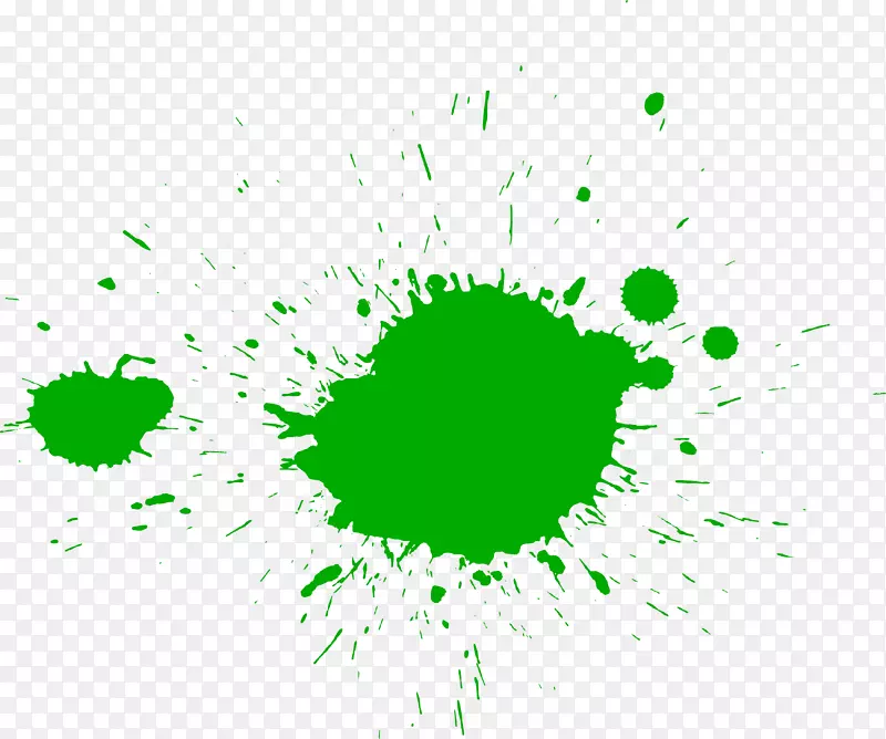 油漆绿色剪贴画