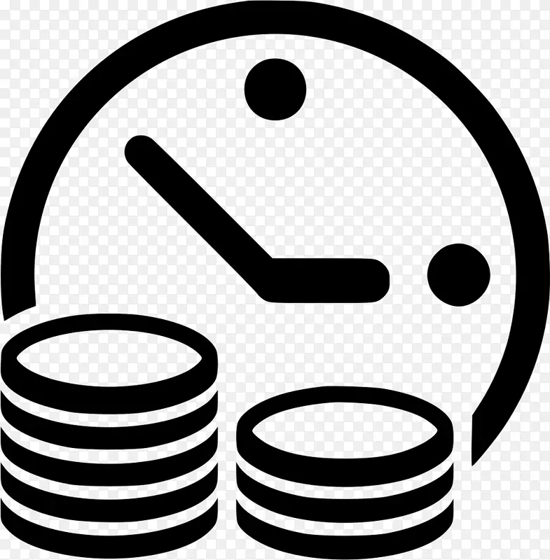 计算机图标货币银行金融交易-预算