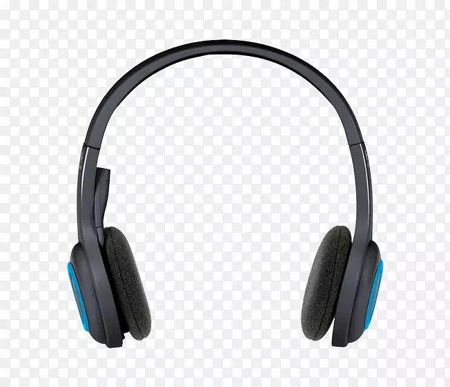耳机Logitech usb无线电连接器耳机