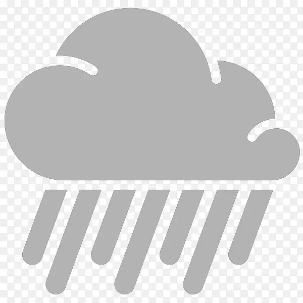 天气电脑图标雷雨剪辑艺术-雨