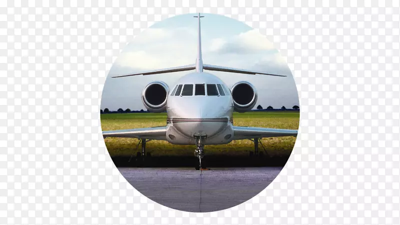 飞机达索猎鹰2000飞行商务喷气机-私人飞机