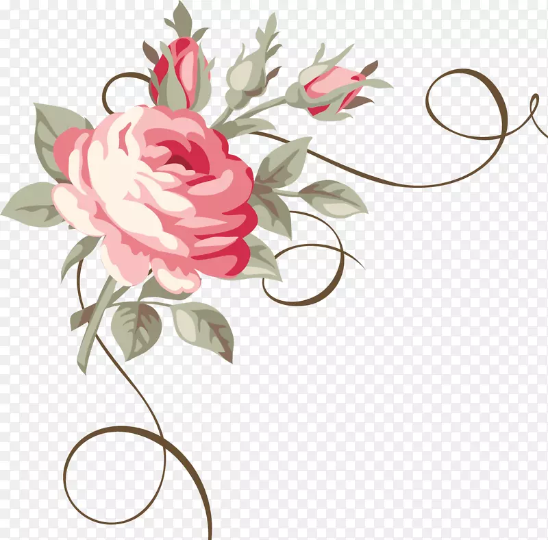 花卉装饰-玫瑰-玛莎拉