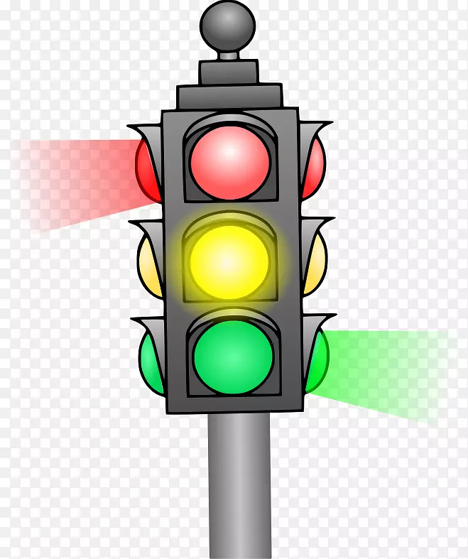 交通信号灯剪辑艺术-交通