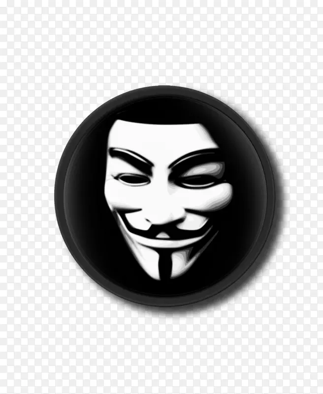匿名计算机图标安全黑客化身-匿名