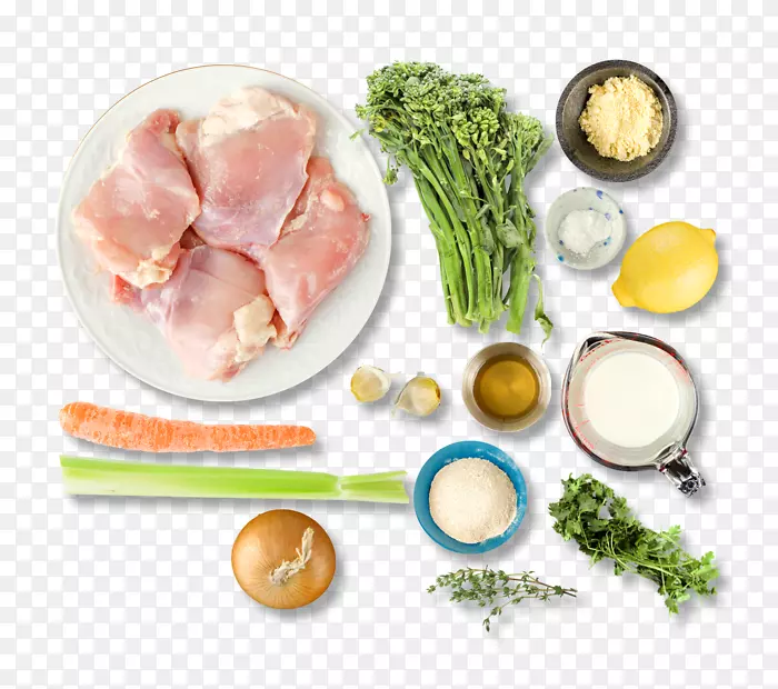 鸡肉和饺子，鸡汤，素食，蔬菜配方-食谱