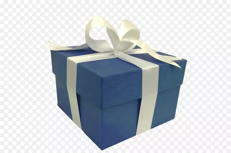 礼品装饰盒纸蓝色礼品盒