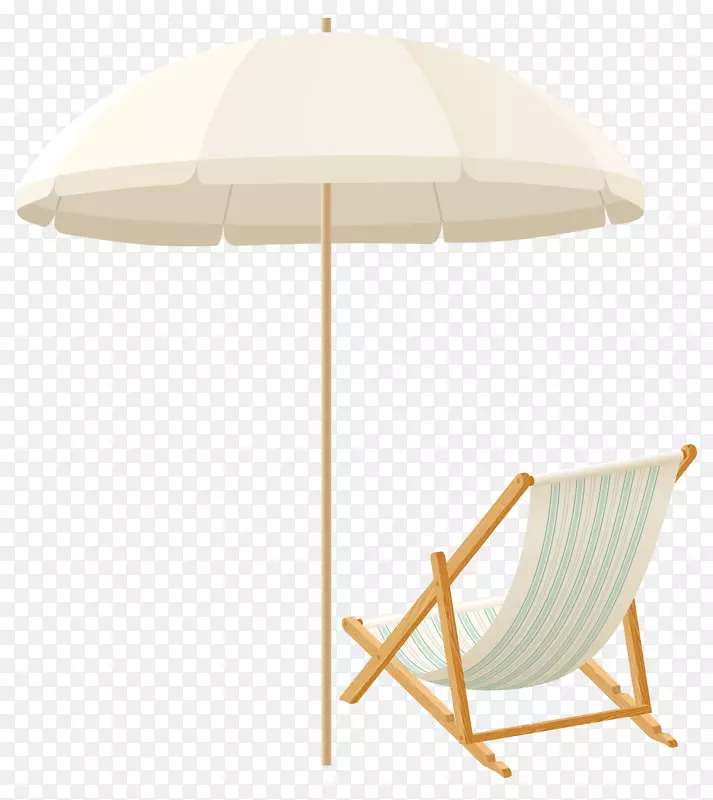 白色遮阳电脑图标-沙滩伞