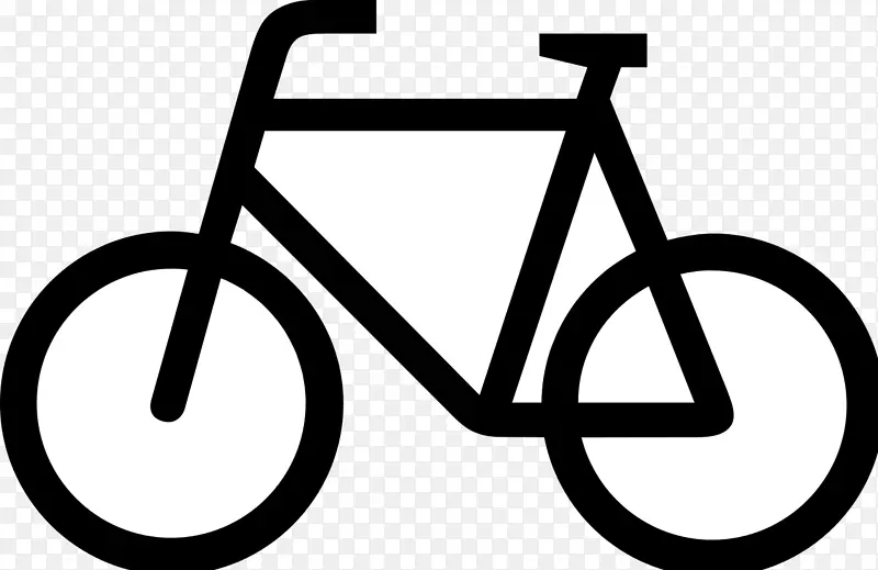 自行车自行车道标志道路自行车