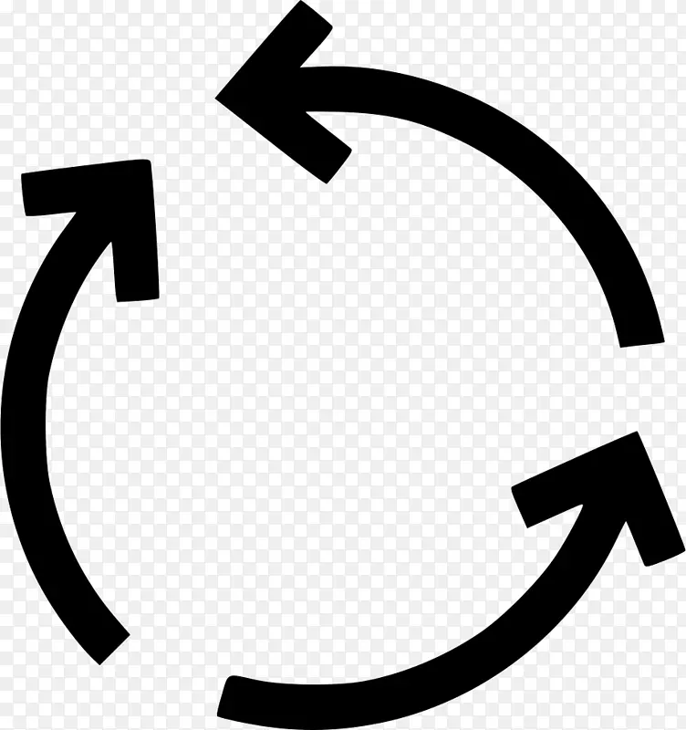 电脑图标箭头符号剪辑艺术循环