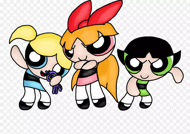 绘制卡通网络动画-Powerpuff女孩