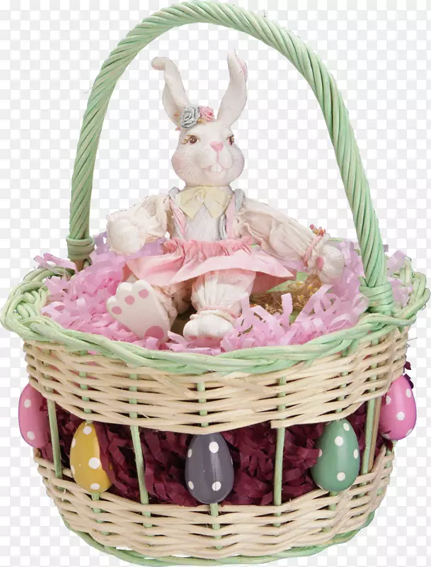 复活节兔子篮子-复活节篮子