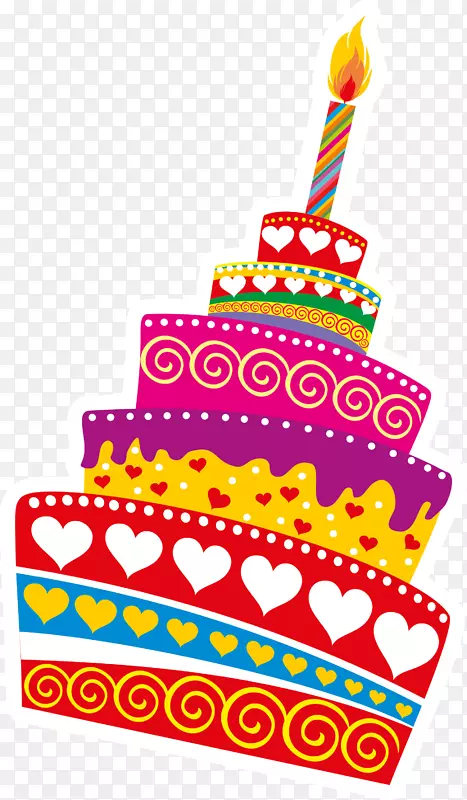 结婚请柬生日蛋糕贺卡祝你生日快乐-派对帽