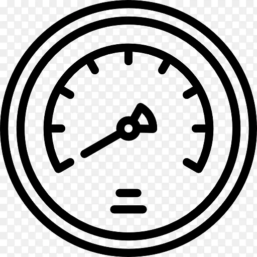 计算机图标时间和考勤时钟剪贴画气压计