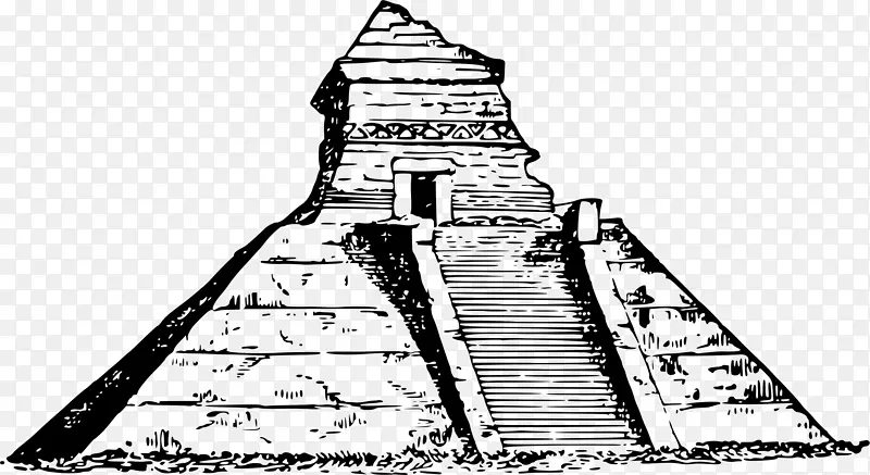 太阳金字塔奇琴伊察埃及金字塔中美金字塔玛雅文明金字塔