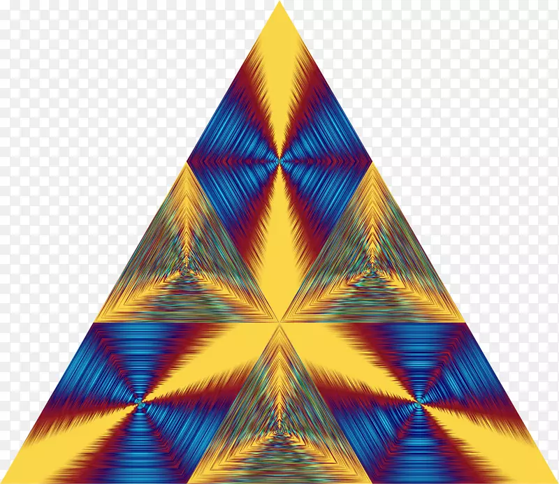 三角棱镜金字塔