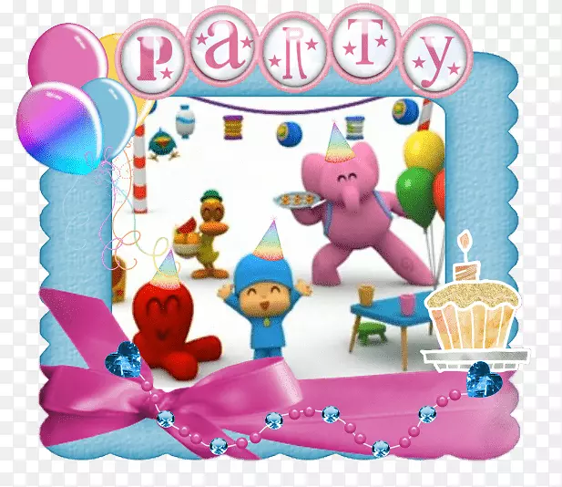 派对的生日点子，波可约得到了正确的生日装饰。
