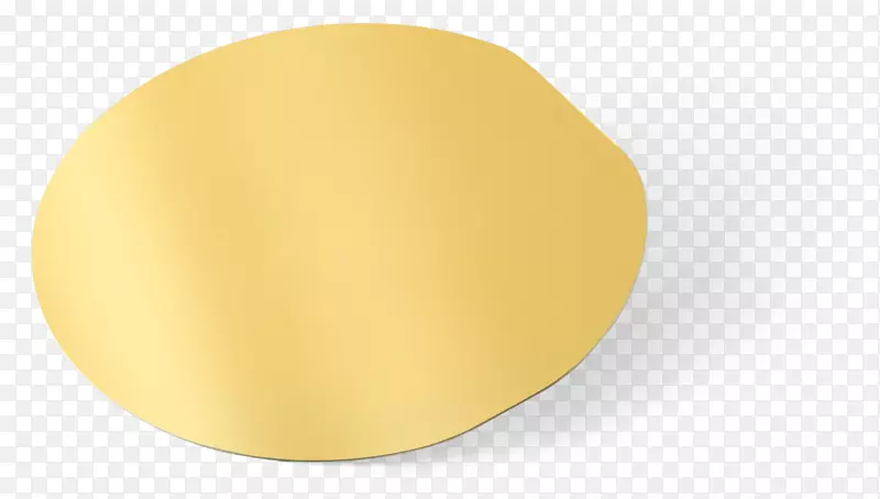 黄色材料圆片