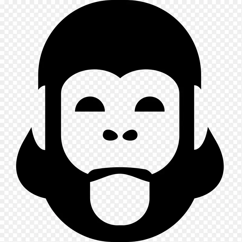 安装电脑图标谭军媒体剪辑艺术-黑猩猩