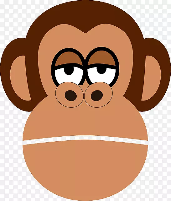 黑猩猩猿猴小猴子夹艺术-黑猩猩