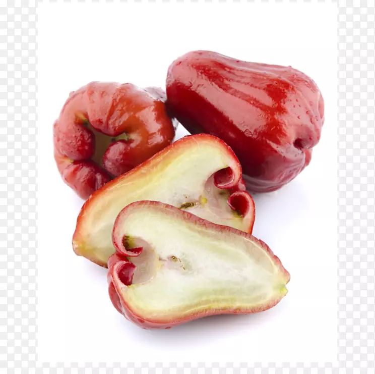 爪哇苹果水玫瑰苹果摄影番石榴果玫瑰水