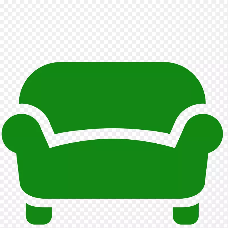 沙发电脑图标客厅家具椅子-放松