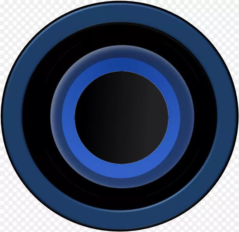 钴蓝圆字体-黑洞