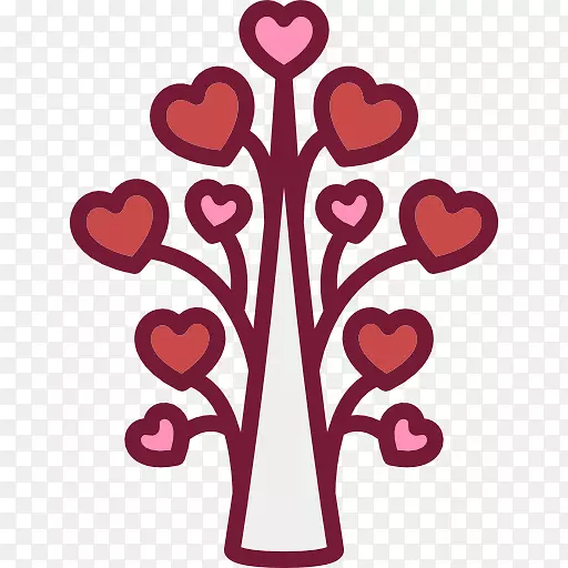 计算机图标封装了PostScript-爱情树