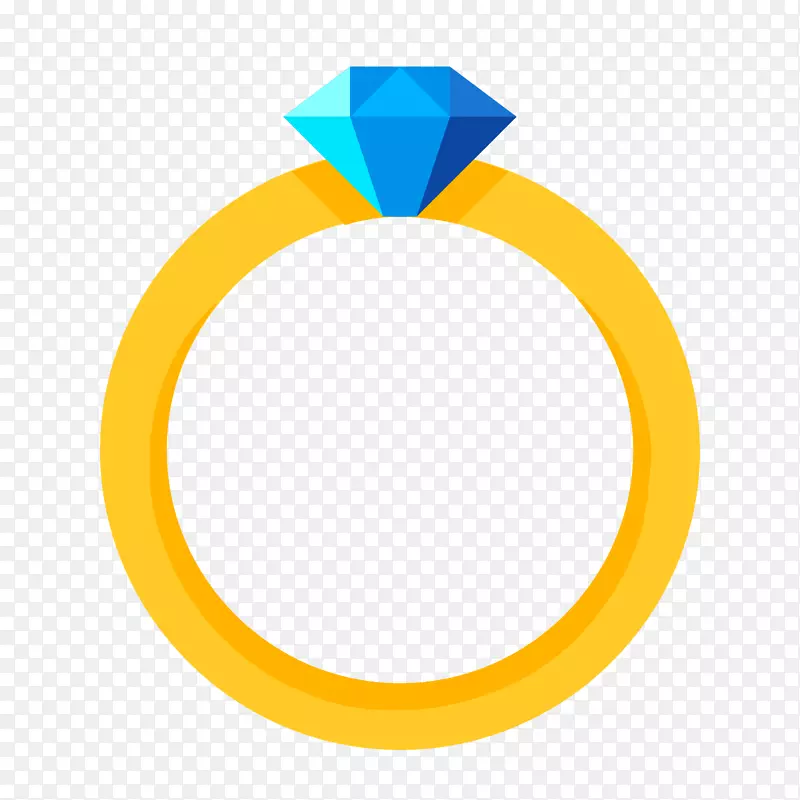 订婚戒指电脑图标钻石夹艺术戒指