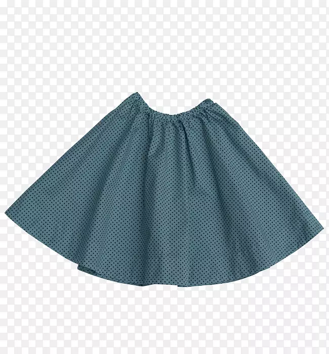 裙子青绿色