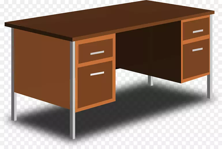 桌椅、剪贴画-办公桌