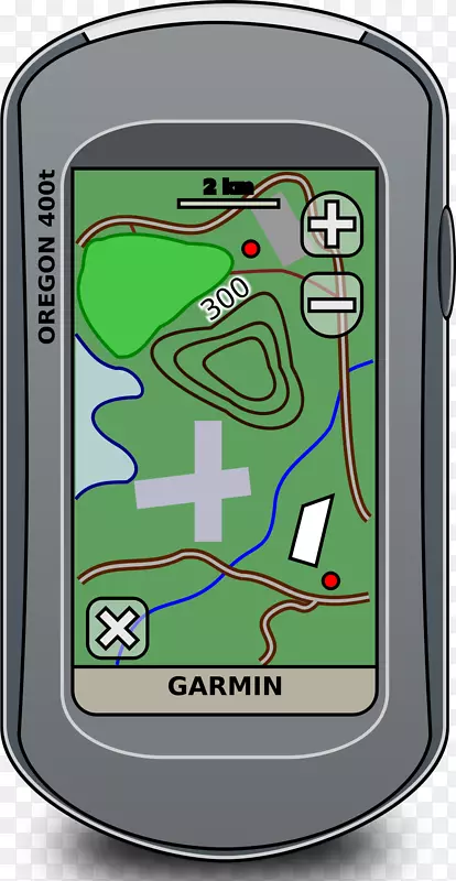 GPS导航系统Garmin公司计算机图标剪贴画.gps