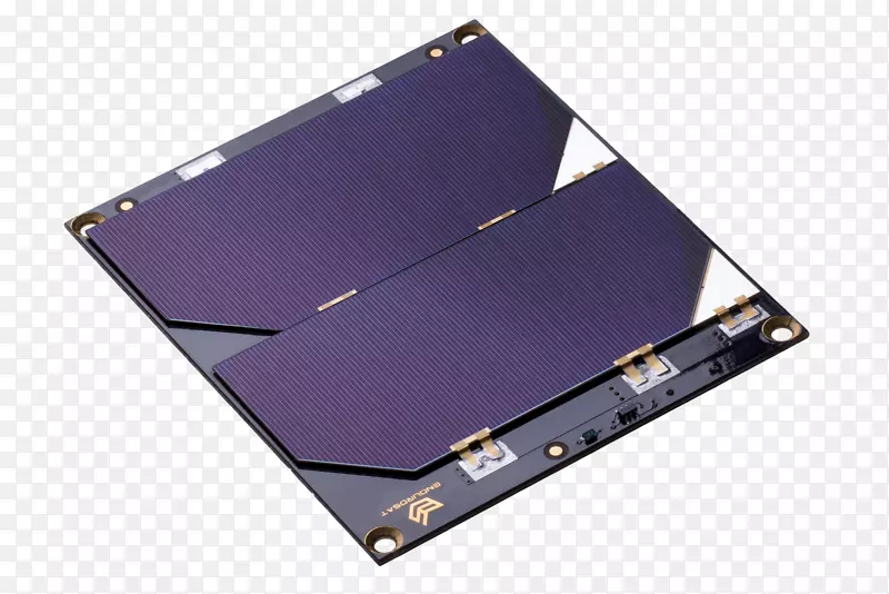 低地球轨道角板太阳能电池板