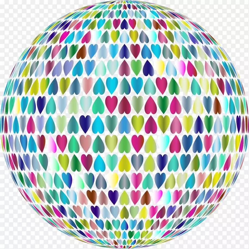 球体电脑图标剪辑艺术-迪斯科球