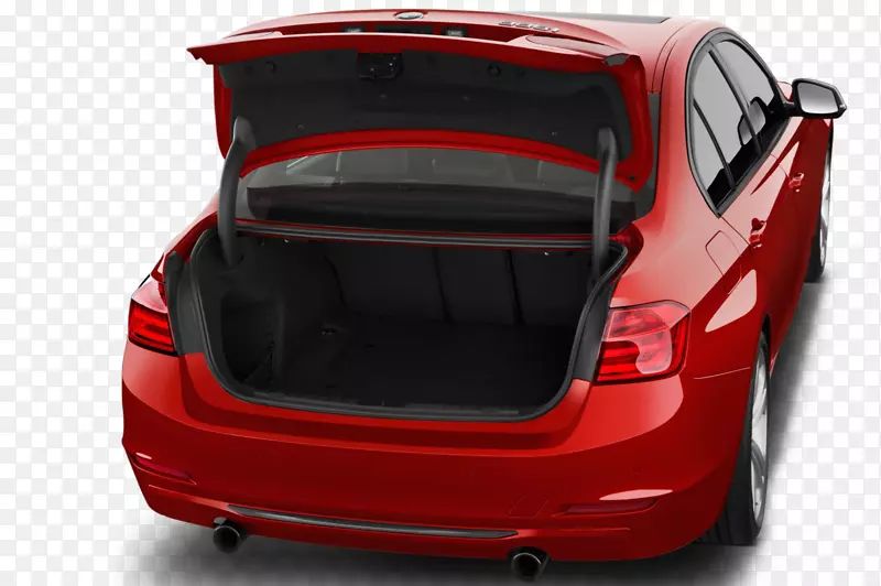 2015年宝马3系列2014宝马3系列特斯拉3型轿车后备箱