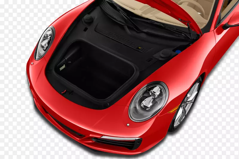 2016保时捷911 2017保时捷911 Carrera 4跑车-汽车后备箱
