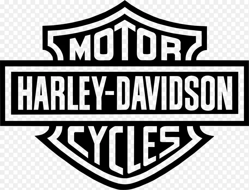 哈雷-戴维森标志摩托车剪贴画-哈雷-戴维森