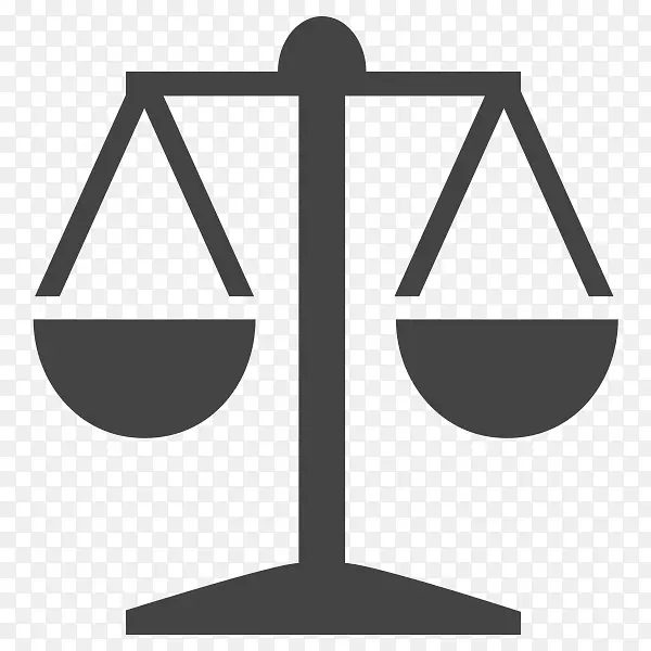计算机图标律师规则公正-平衡
