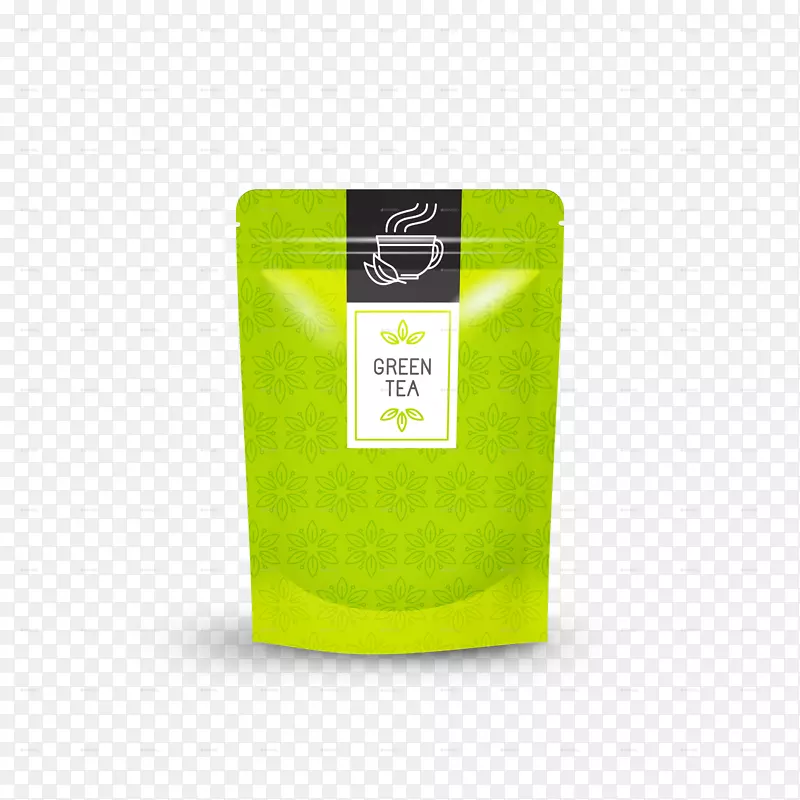 绿茶模型-薯片包
