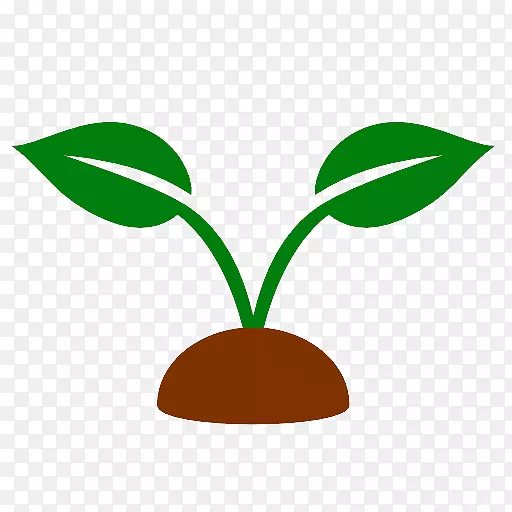 植物计算机图标信息剪辑艺术-农业