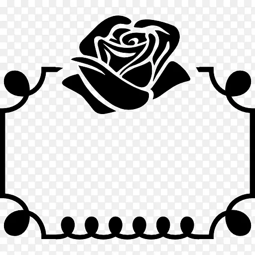 玫瑰花形电脑图标.花饰
