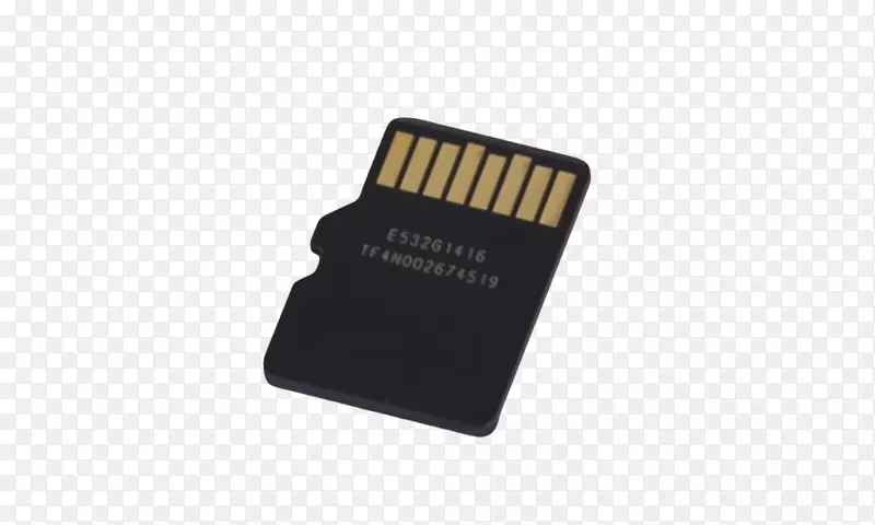 闪存卡计算机数据存储安全数字微SD-SD卡