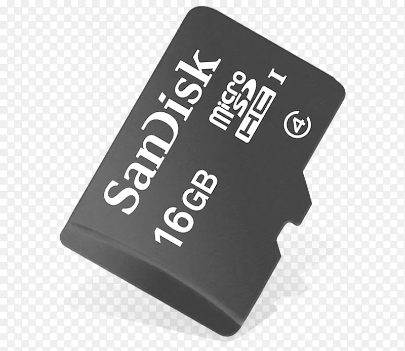 微SD安全数字闪存卡计算机数据存储SanDisk-SD卡