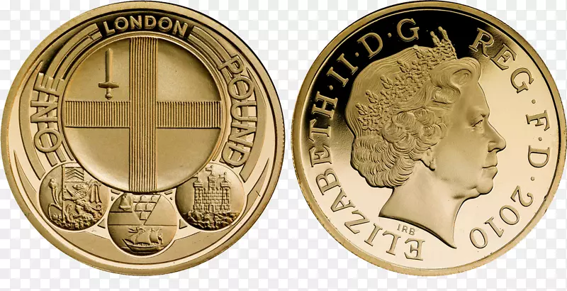 伦敦硬币银币一英镑银币