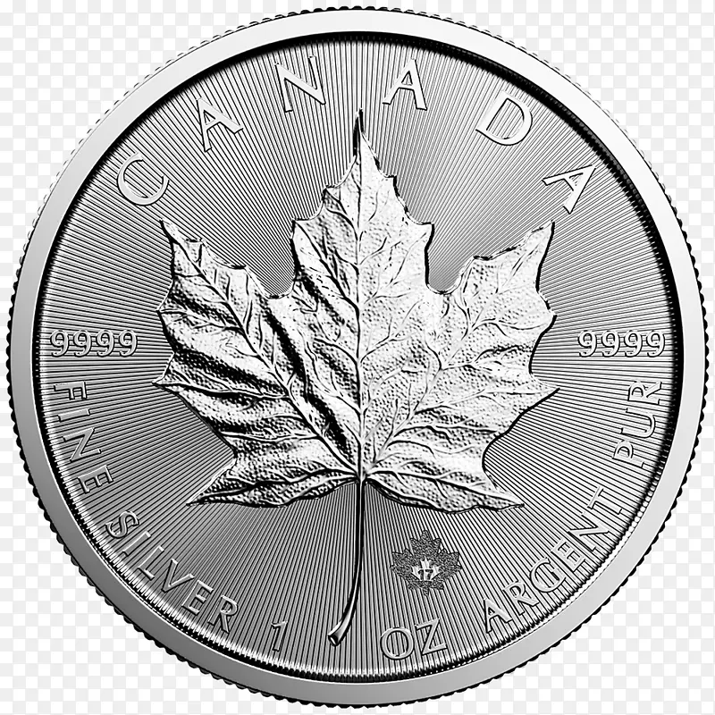 加拿大银枫叶金币银币