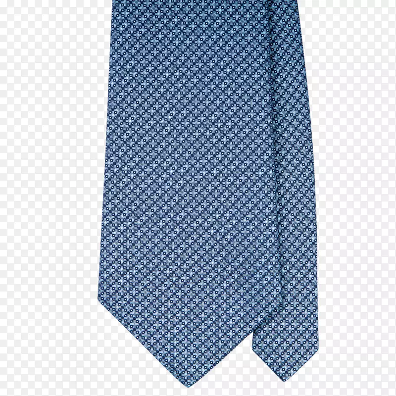 领带丝绸蓝色领结纺织品蓝色几何