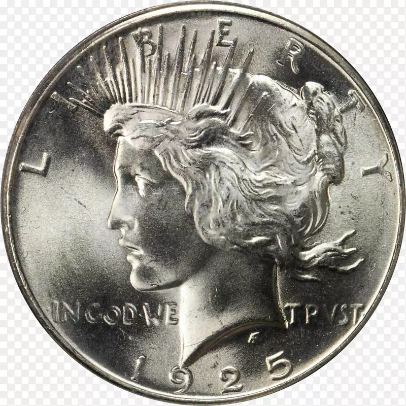 美元硬币银币和平银币