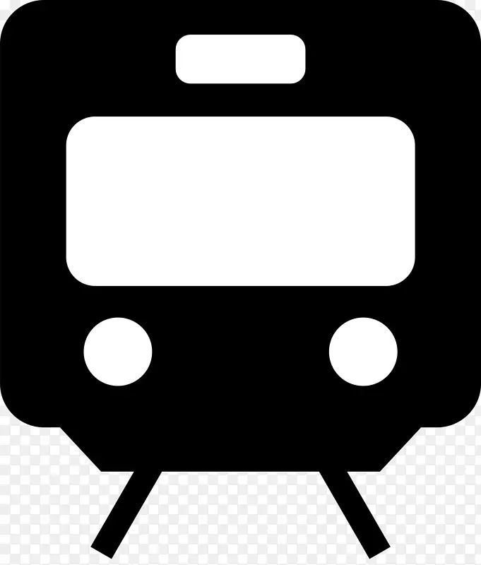 铁路运输快速运输机车剪贴画.象形文字