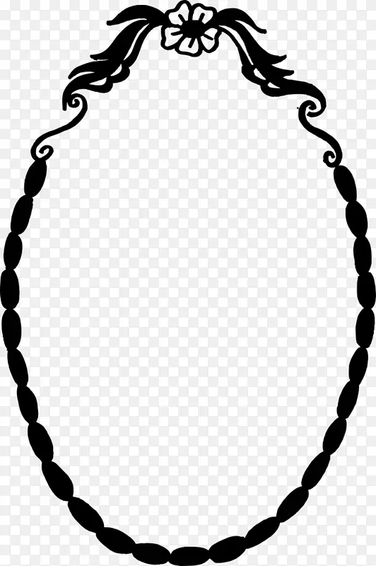 耳环项链养殖珍珠首饰.椭圆形边缘