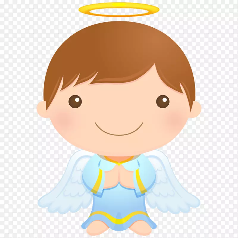 天使第一圣餐剪贴画-天使宝宝