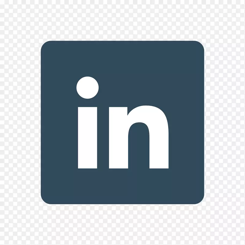 社交媒体LinkedIn电脑图标标识-社交图标
